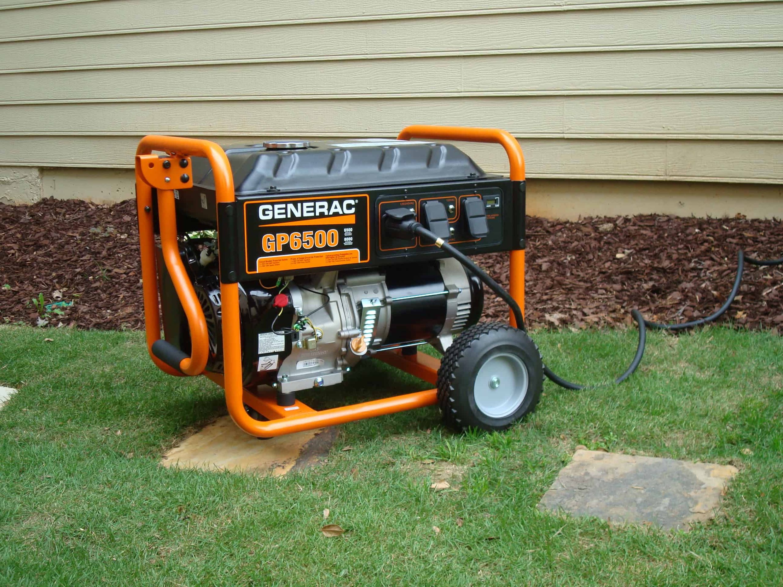 Generator for well pump.